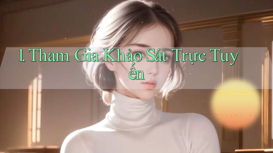 1. Tham Gia Khảo Sát Trực Tuyến 1. Tham Gia Khảo Sát Trực Tuyến