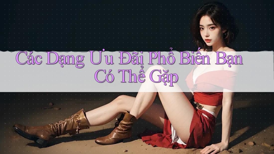 Các Dạng Ưu Đãi Phổ Biến Bạn Có Thể Gặp