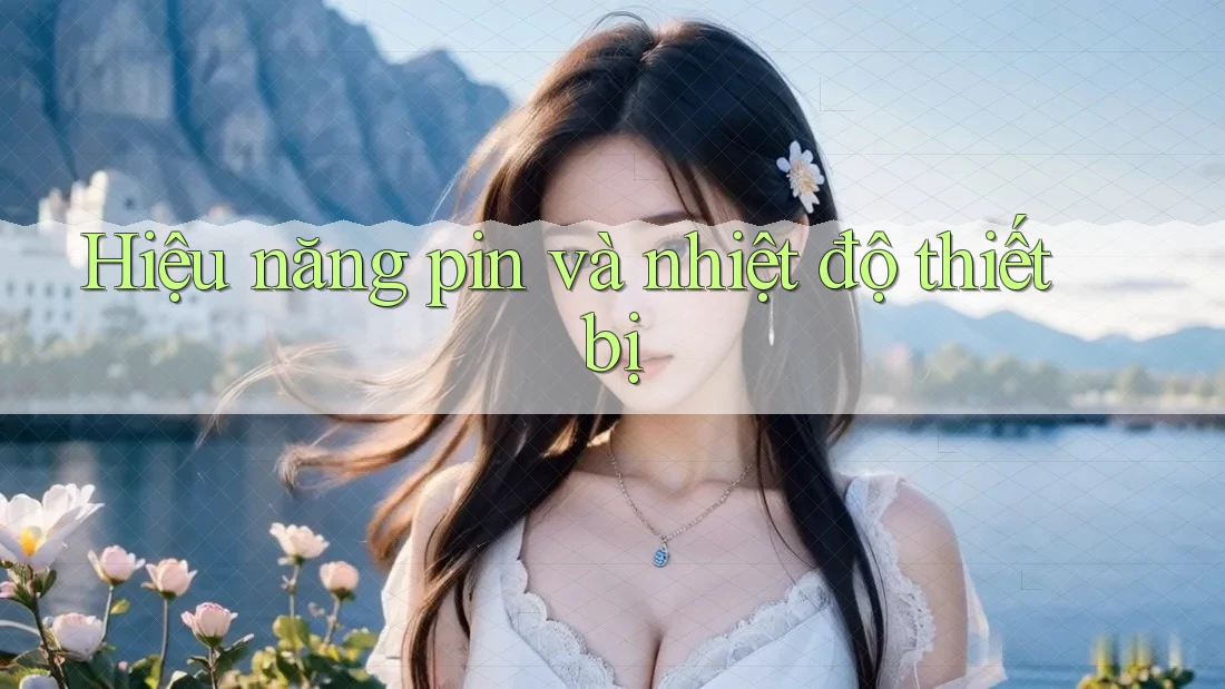 Hiệu năng pin và nhiệt độ thiết bị