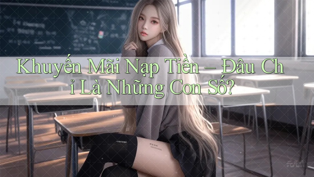 Khuyến Mãi Nạp Tiền – Đâu Chỉ Là Những Con Số?