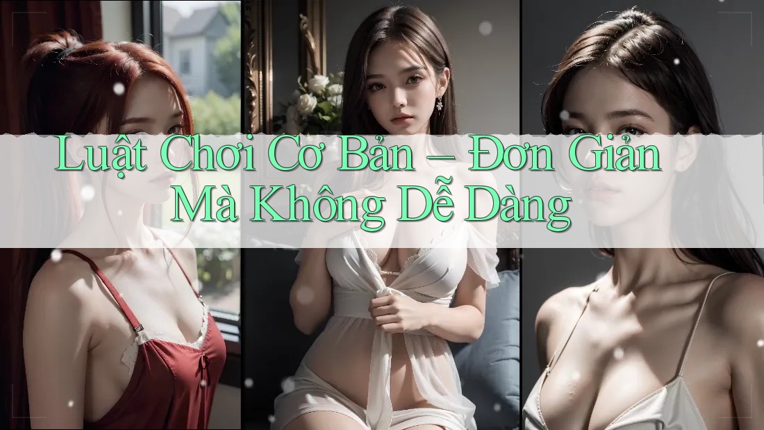 Luật Chơi Cơ Bản - Đơn Giản Mà Không Dễ Dàng Luật Chơi Cơ Bản - Đơn Giản Mà Không Dễ Dàng