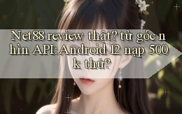 Net88 review thật từ góc nhìn API Android 12 nạp 500k thử