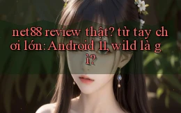 net88 review thật từ tay chơi lớn Android 11, wild là gì