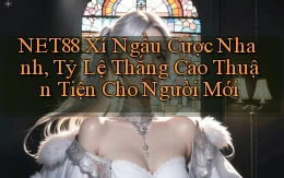 net88  xí ngầu cược nhanh, tỷ lệ thắng cao thuận tiện cho người mới