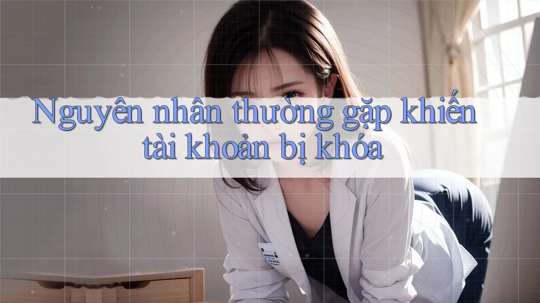 Nguyên nhân thường gặp khiến tài khoản bị khóa