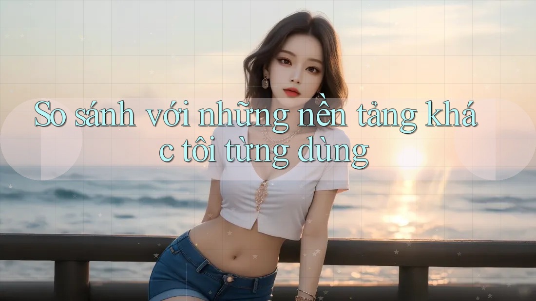 So sánh với những nền tảng khác tôi từng dùng