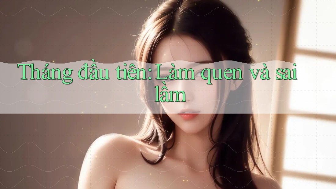 Tháng đầu tiên: Làm quen và sai lầm
