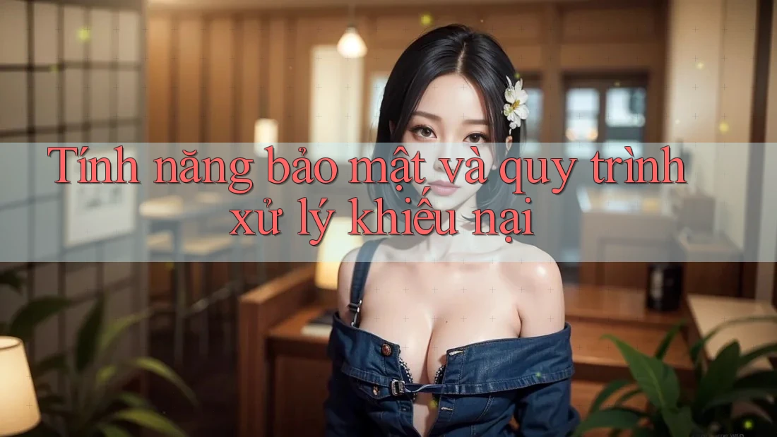 Tính năng bảo mật và quy trình xử lý khiếu nại