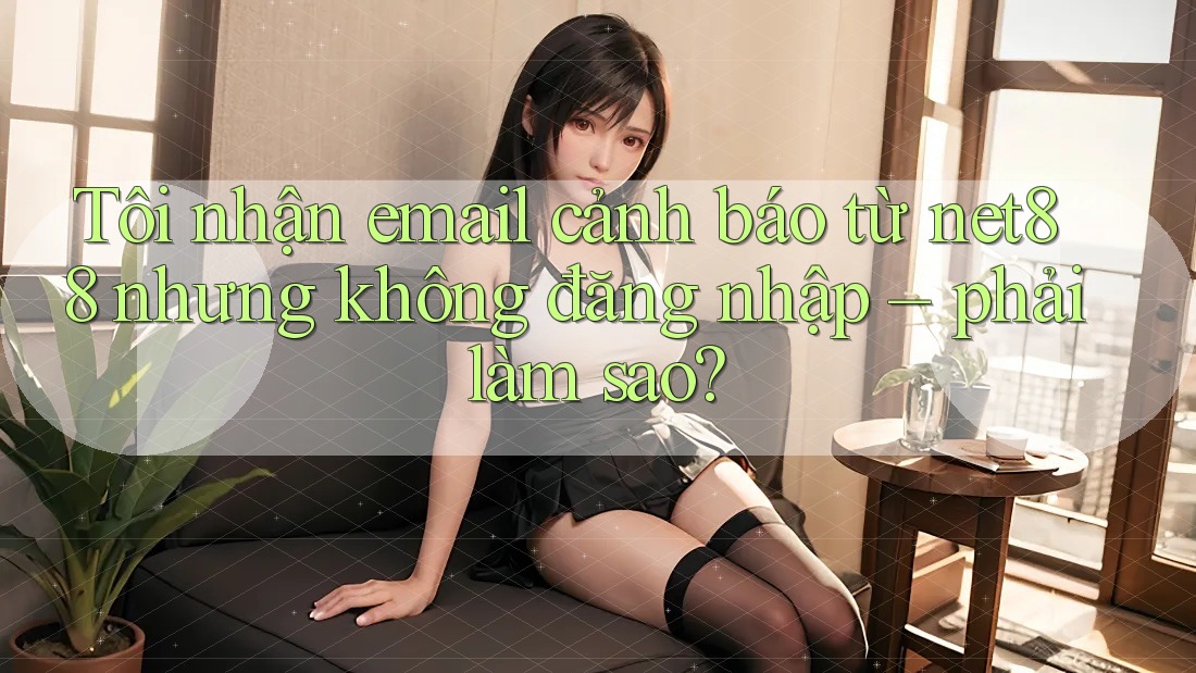 Tôi nhận email cảnh báo từ net88 nhưng không đăng nhập – phải làm sao?