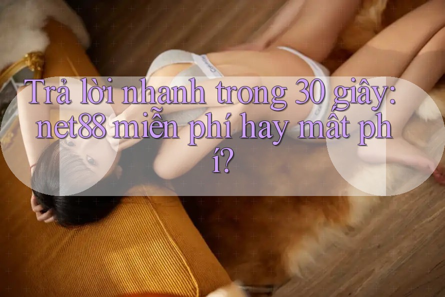 Trả lời nhanh trong 30 giây: net88 miễn phí hay mất phí?