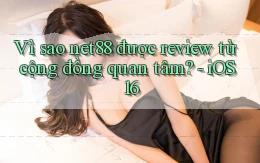 Vì sao net88 được review từ cộng đồng quan tâm   iOS 16