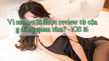 Vì sao net88 được review từ cộng đồng quan tâm   iOS 16